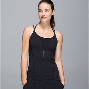 NWT Lululemon Exquisite Top Black